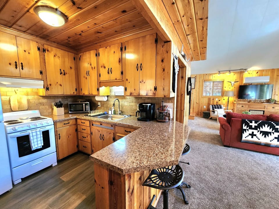 Stocked kitchen