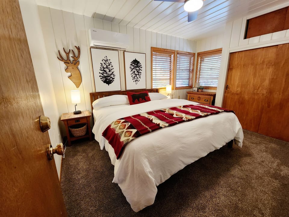 Cozy King Bed on main level