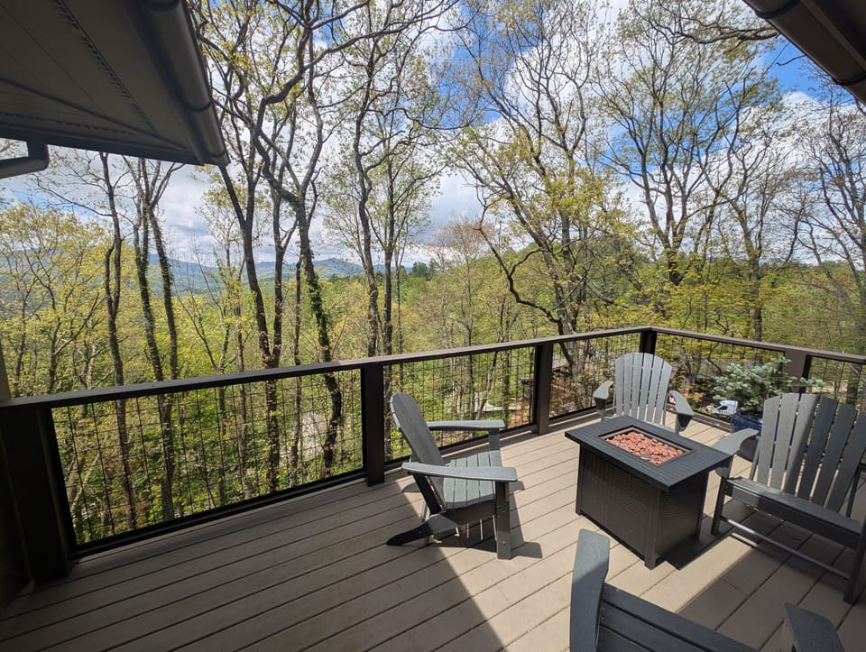 Main level Master Bedroom deck