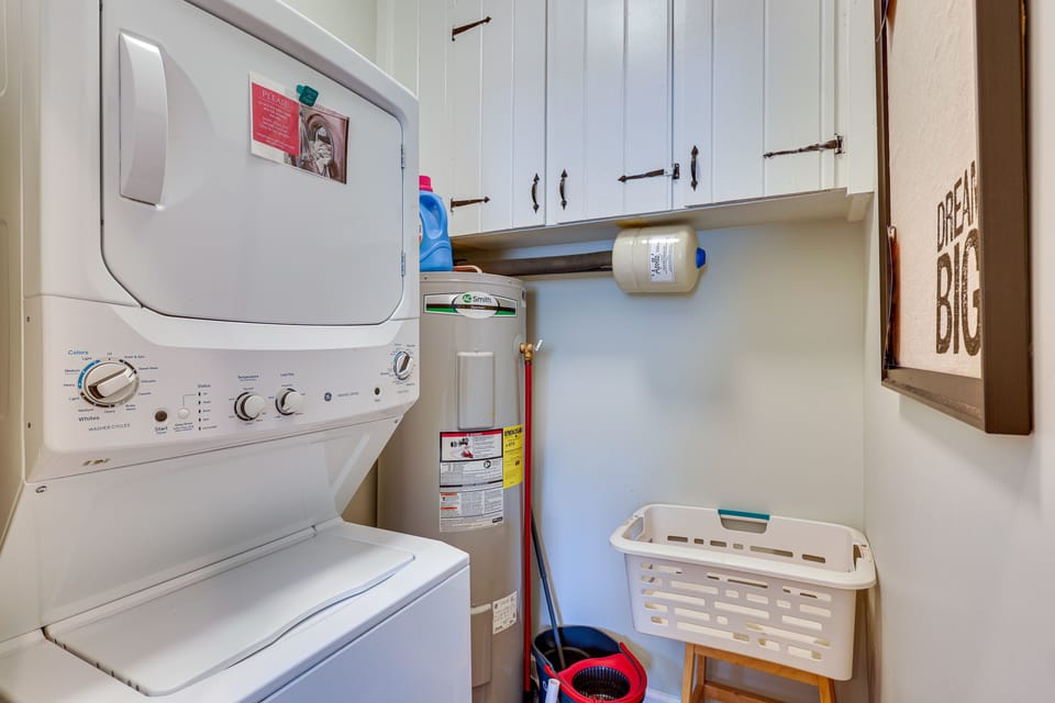Laundry Area | Washer/Dryer | Laundry Detergent | Iron/Board
