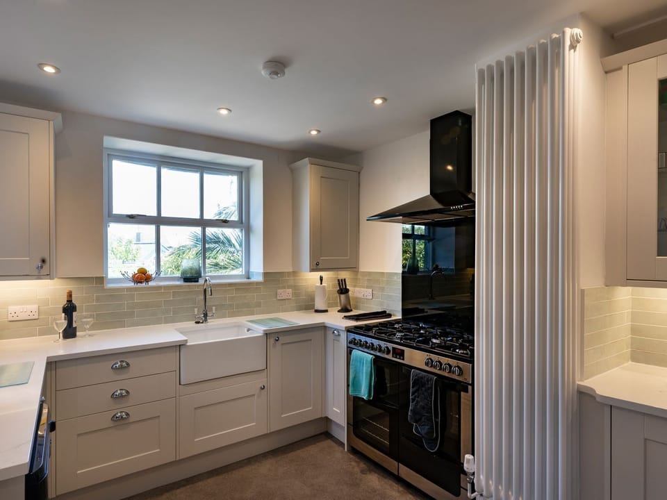 Fridge, dishwasher, electric kettle, toaster