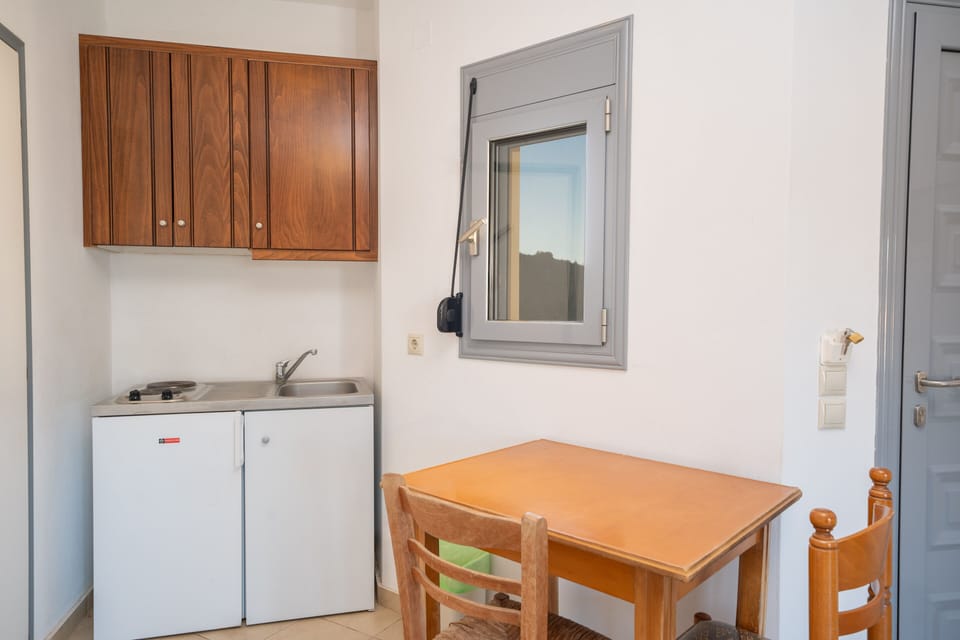 Studio | Private kitchenette | Mini-fridge, dining tables