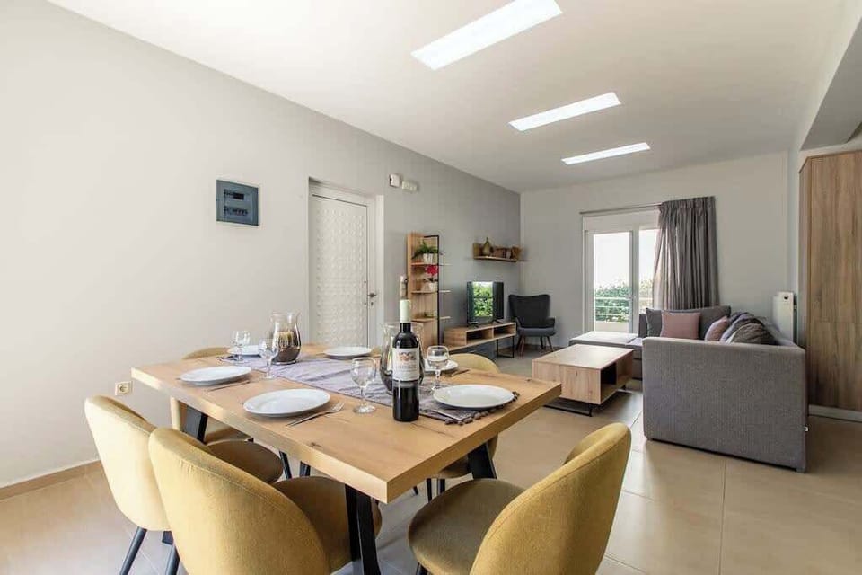 Spacious Living & Dining with Balcony Charm