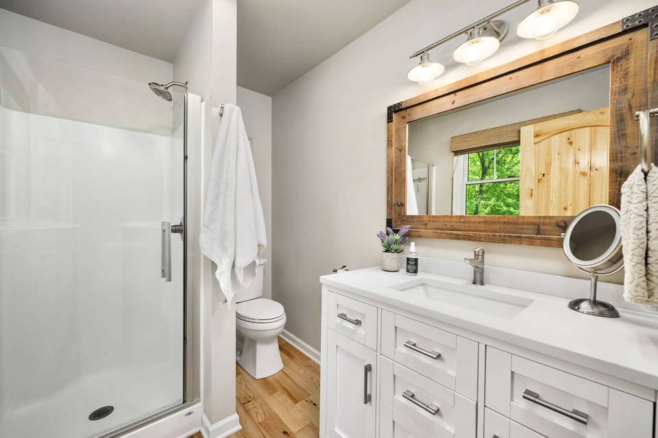 Lower level bathroom 