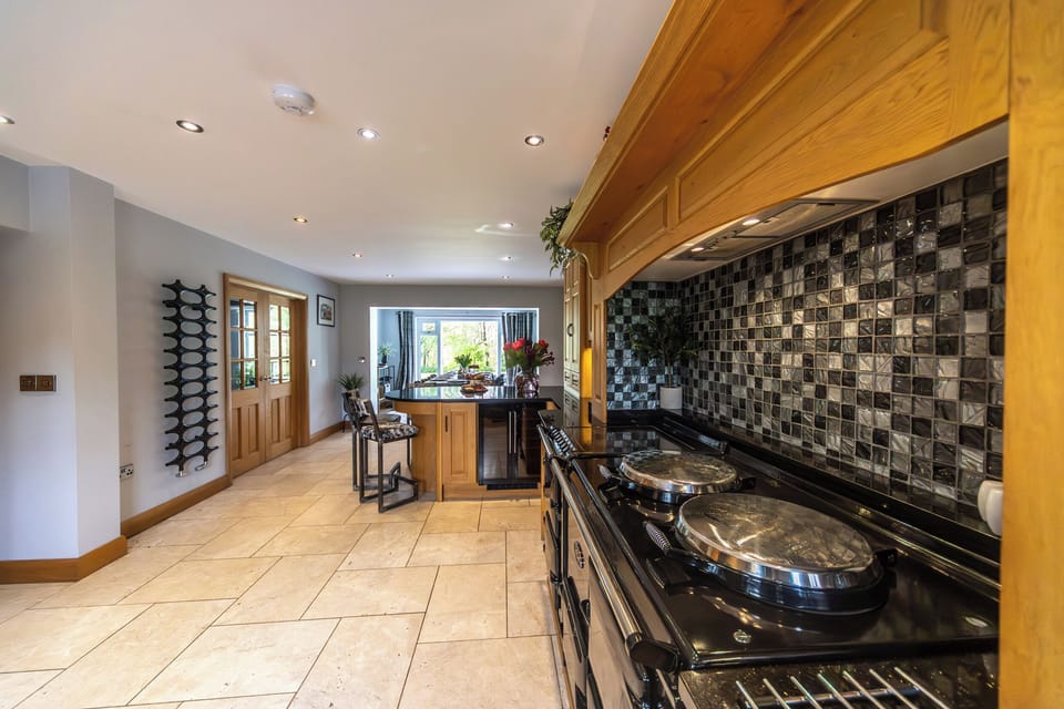 Fridge, dishwasher, electric kettle, toaster