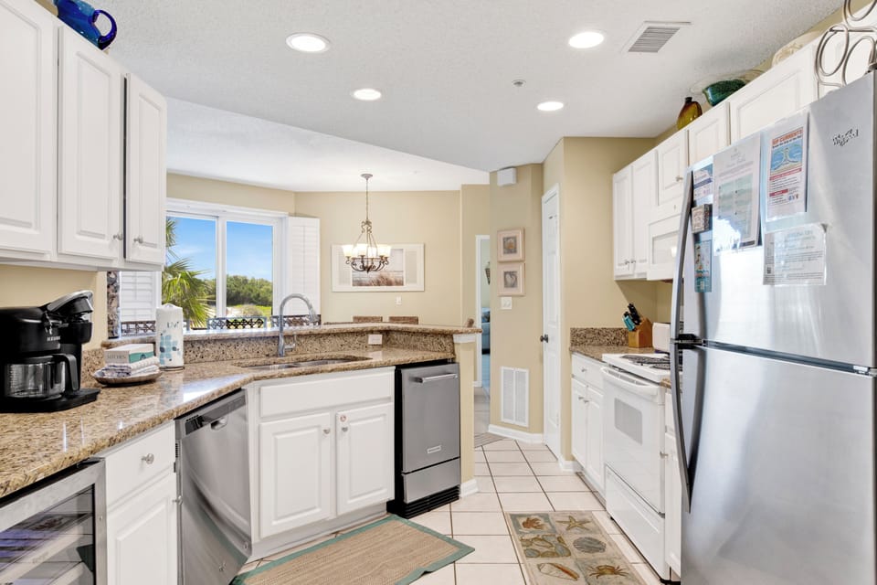 9ft ceilings and natural light throughout