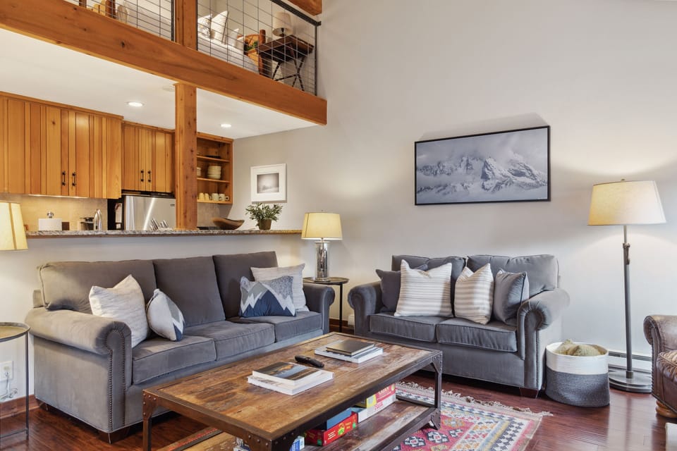 Living Room with Fireplace