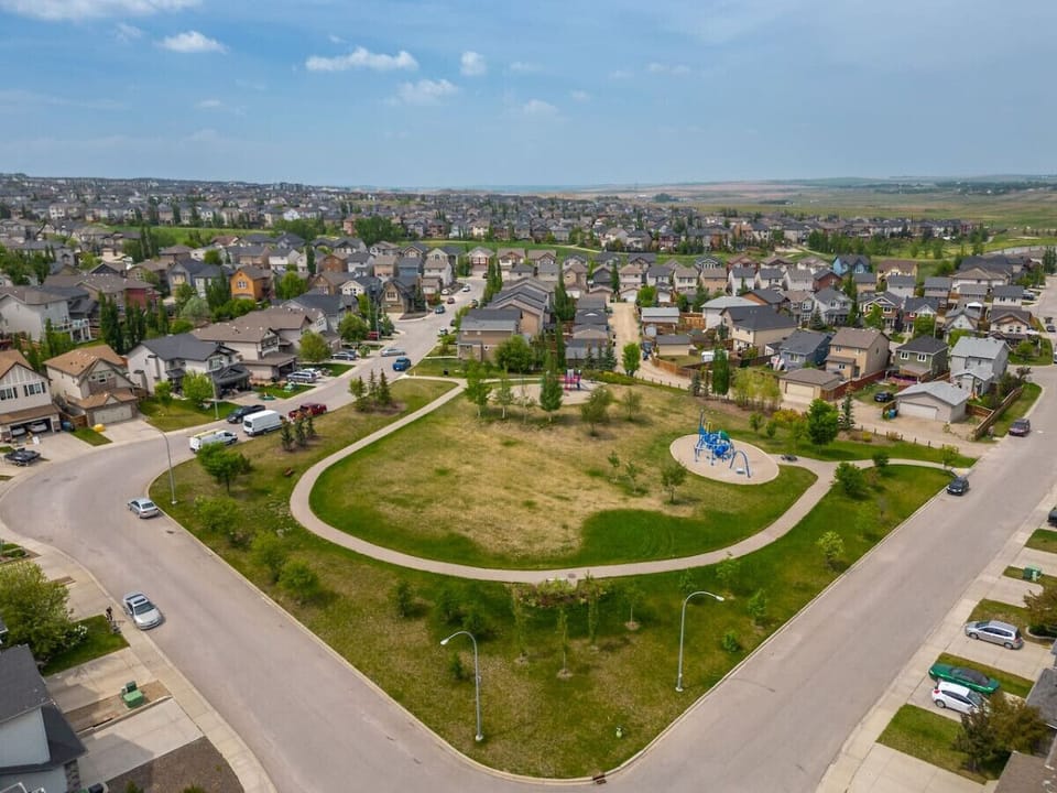 Sage hill has many community parks and trails nearby!
