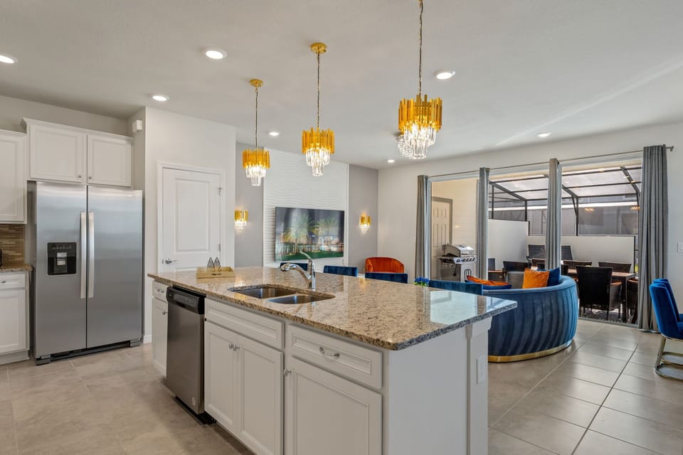 Spacious setting designed to inspire delicious meals.