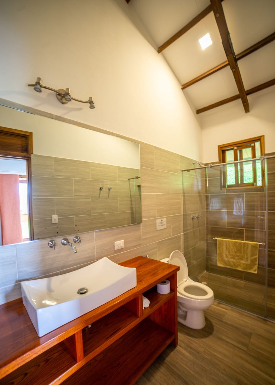 Comfort Room | Bathroom | Towels, soap, shampoo, toilet paper
