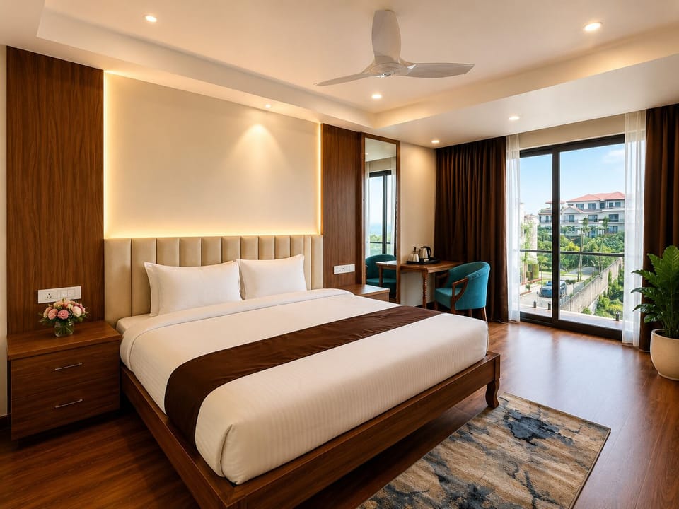 Standard Double or Twin Room | Laptop workspace, WiFi (free)