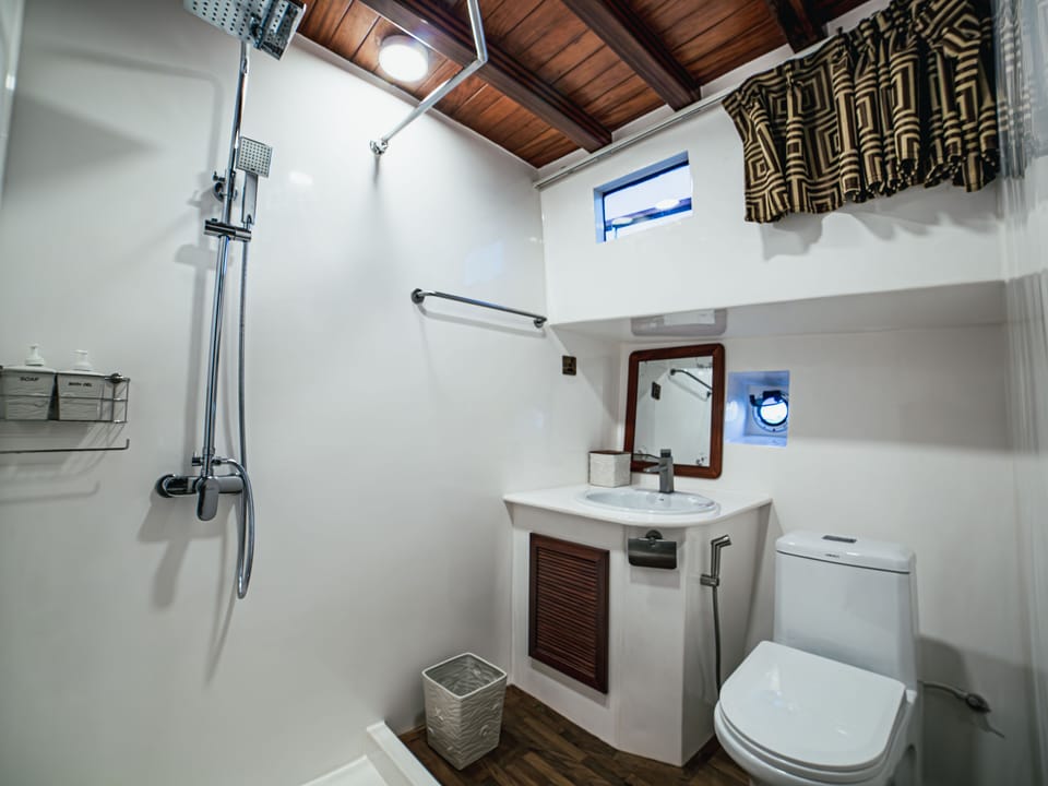 Deluxe Cabin | Bathroom