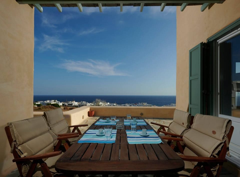 Villas private porch 