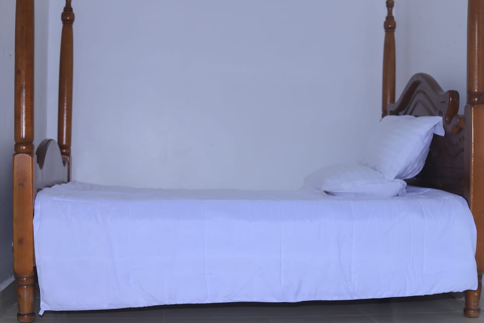 2 bedrooms, hypo-allergenic bedding, desk, laptop workspace
