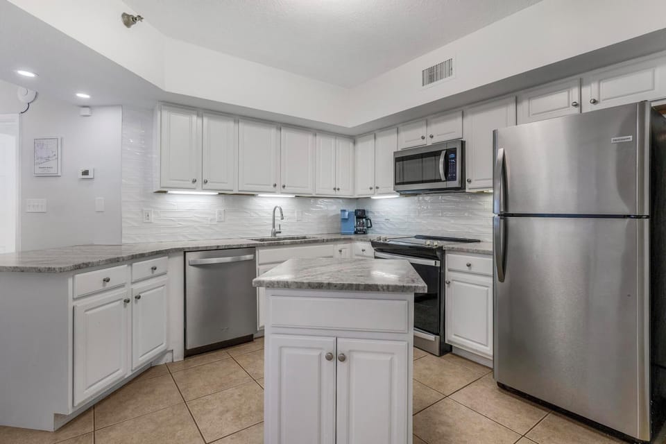 Newly remodeled kitchen