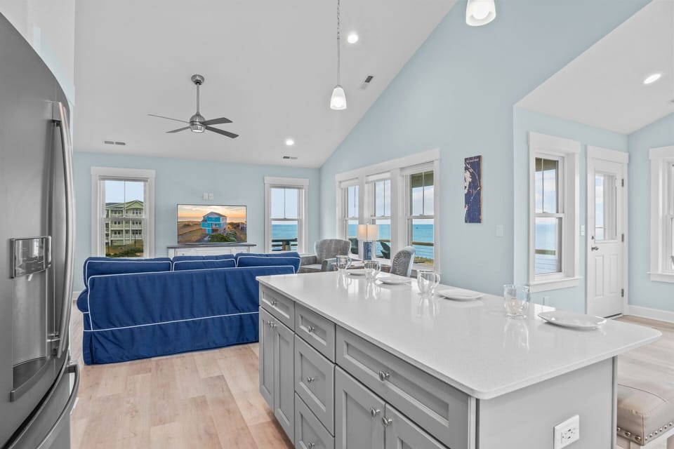 Surf or Sound Realty - 1168 - Golden Hour On The Sound - Kitchen -3