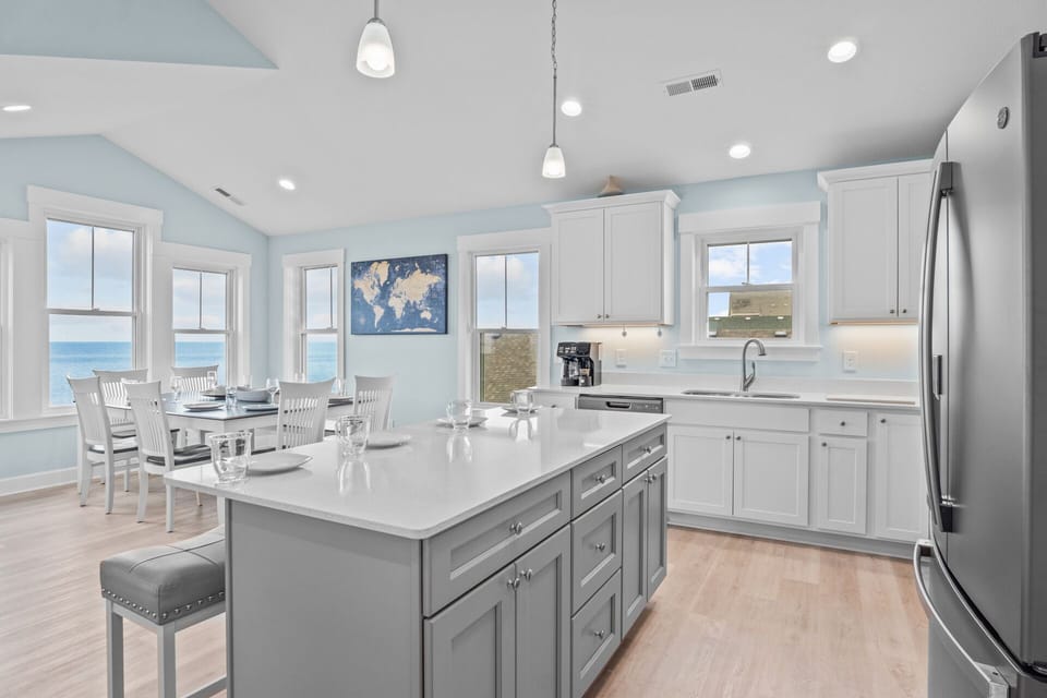 Surf or Sound Realty - 1168 - Golden Hour On The Sound - Kitchen -2