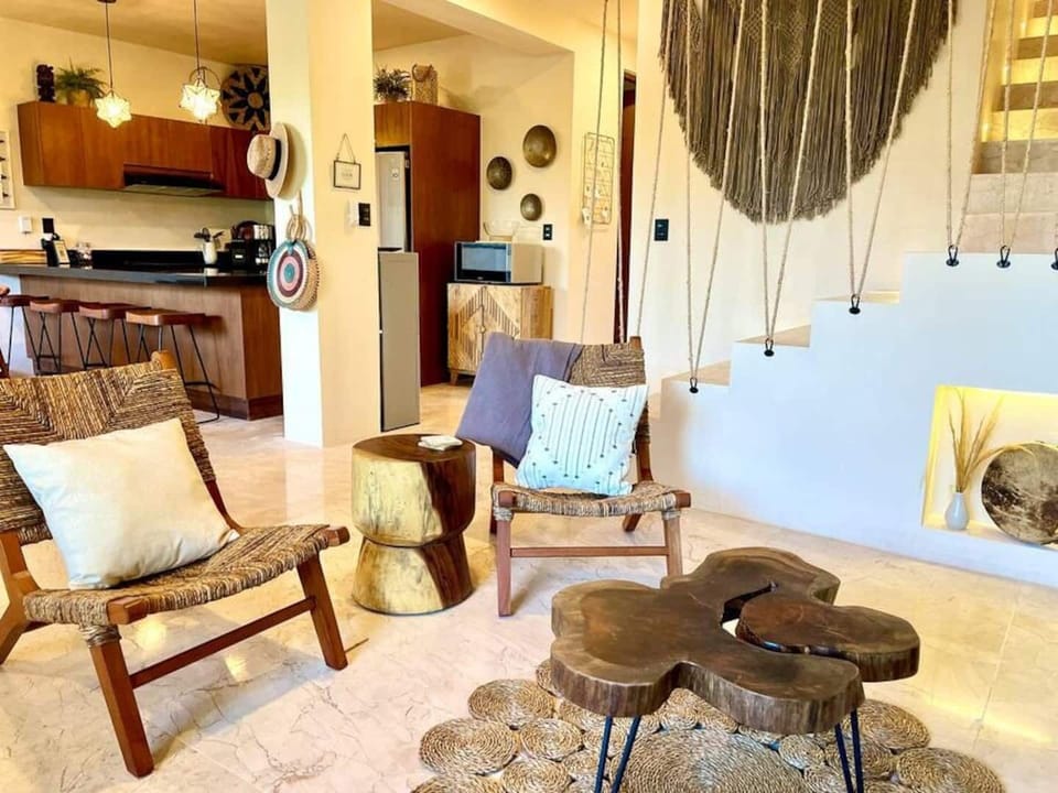 2 story penthouse with plenty of space for up to 8 guests