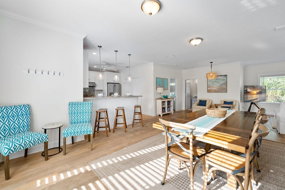Inviting space with seating for everyone