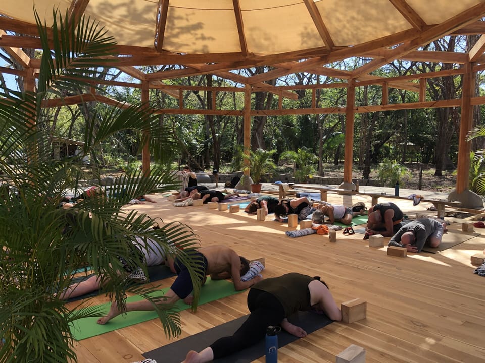 Yoga Shala at villas Ecositas Nosara