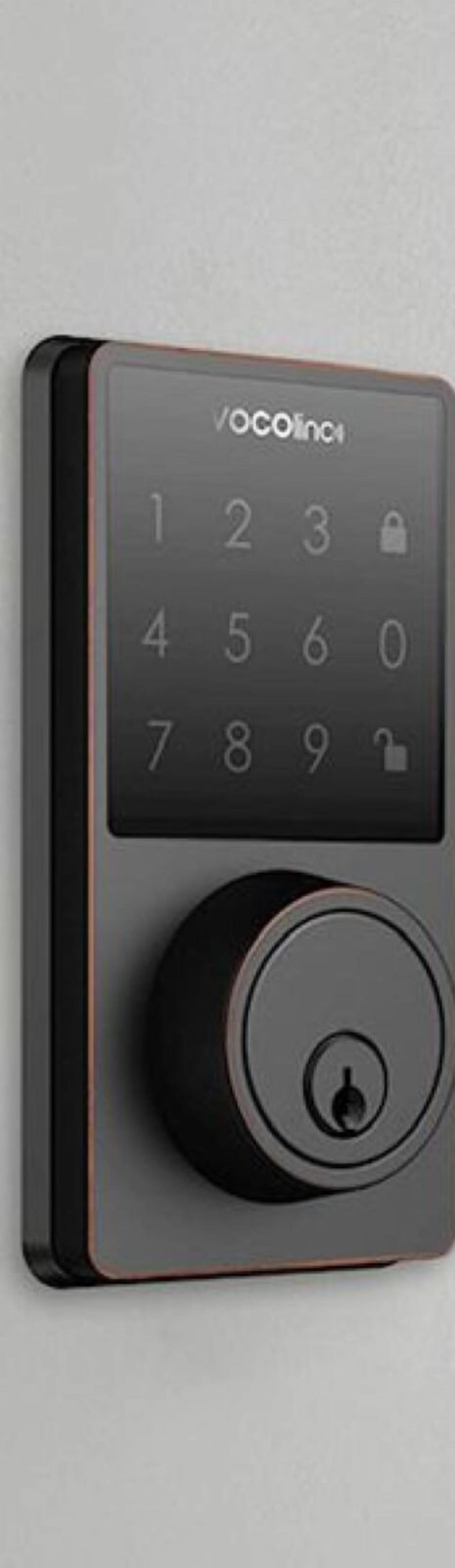 Keyless, touch screen entry. 