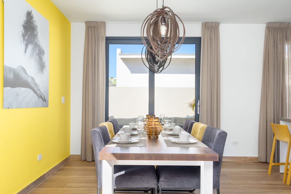 Dining table for enjoying delicious meals with family and friends