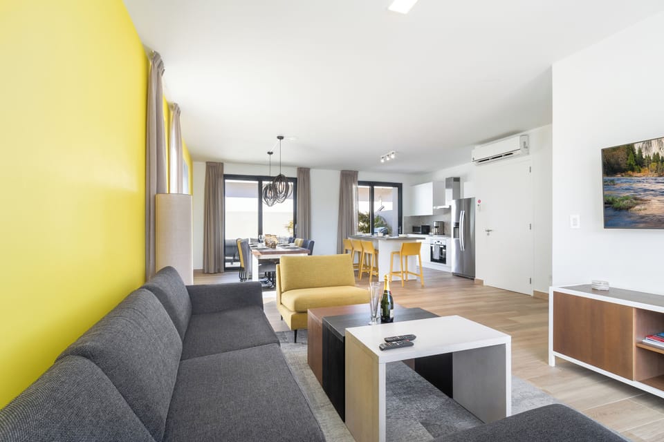 Living room where comfort meets style