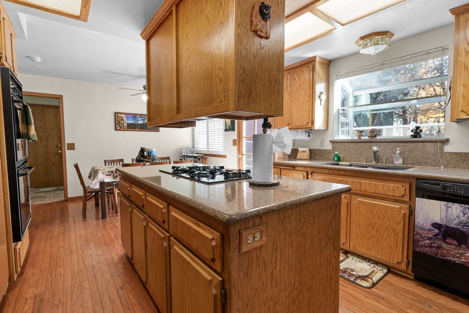 Find your inner chef in this incredible kitchen, equipped with all you need for cooking in