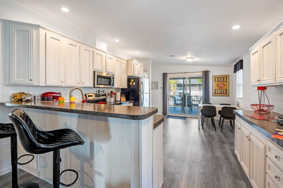 Open Kitchen and Living space