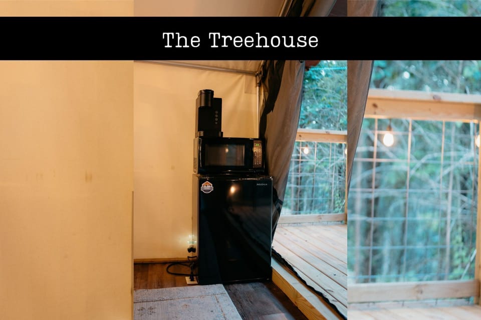 The Treehouse - Mini Fridge/Microwave