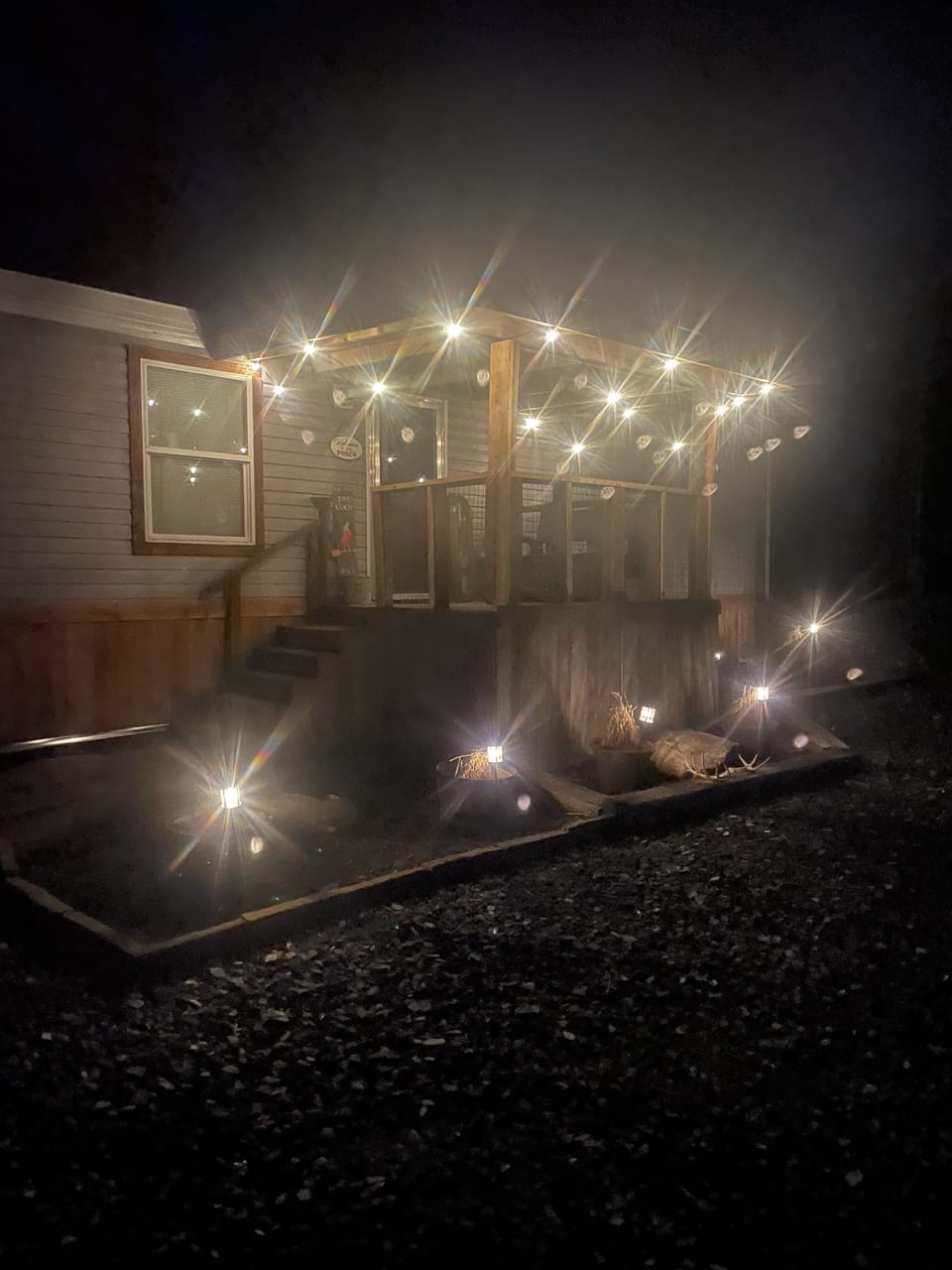 Enjoy a night under the stars .
