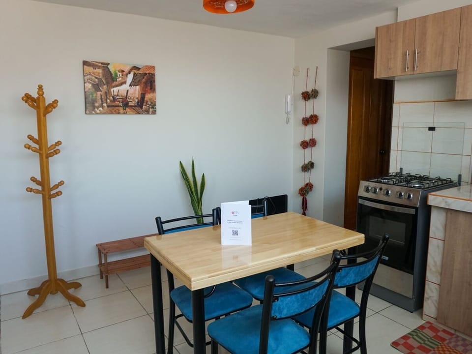 Kitchen and dining