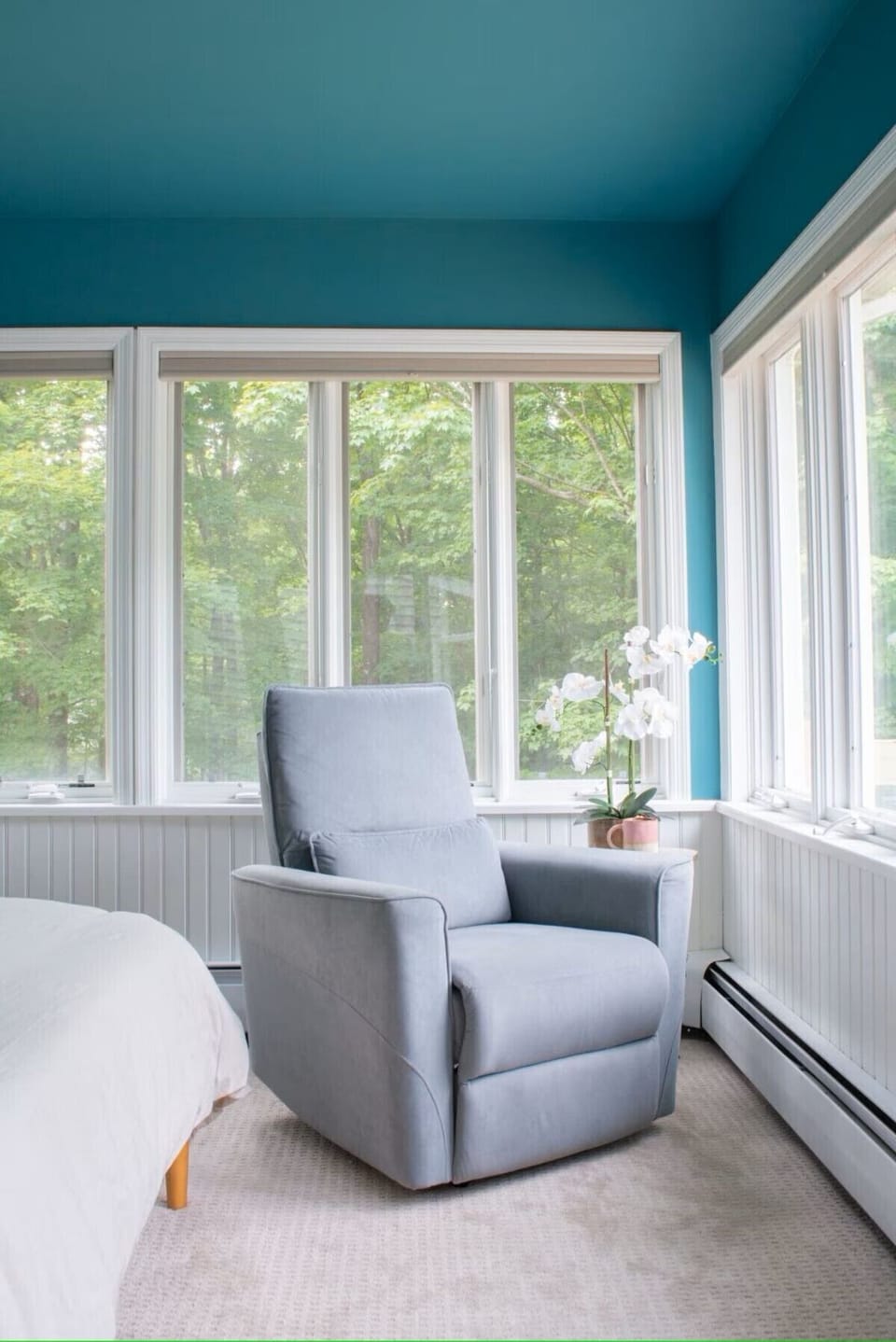 A chair for gazing outside