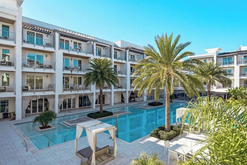 Resort Courtyard
