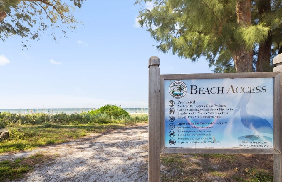 beach access point