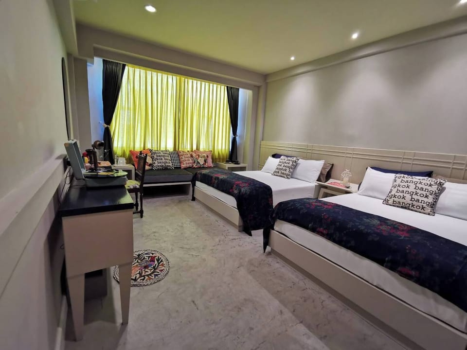 Comfort Quadruple Room, City View | Iron/ironing board, free WiFi