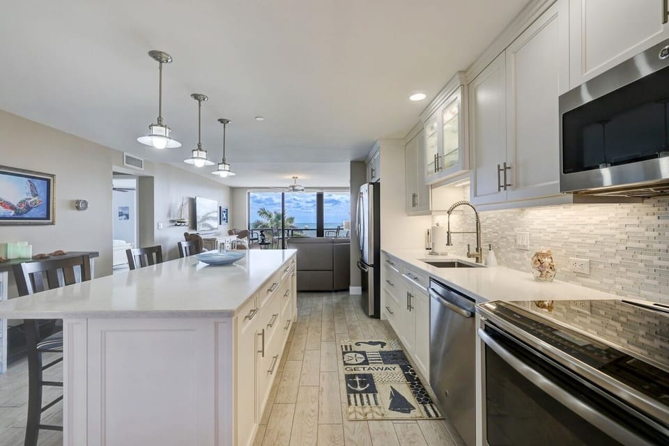 Kitchen is an updated dream