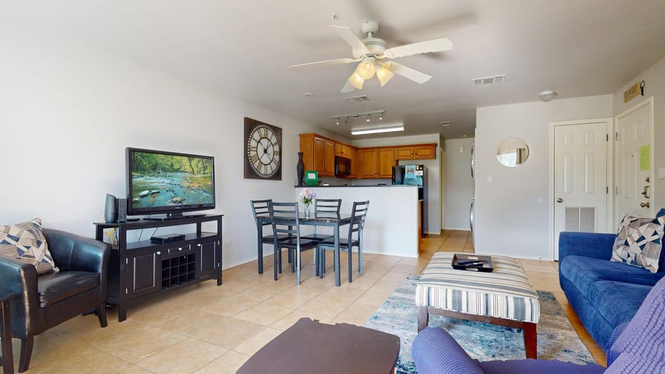 Living and dining room