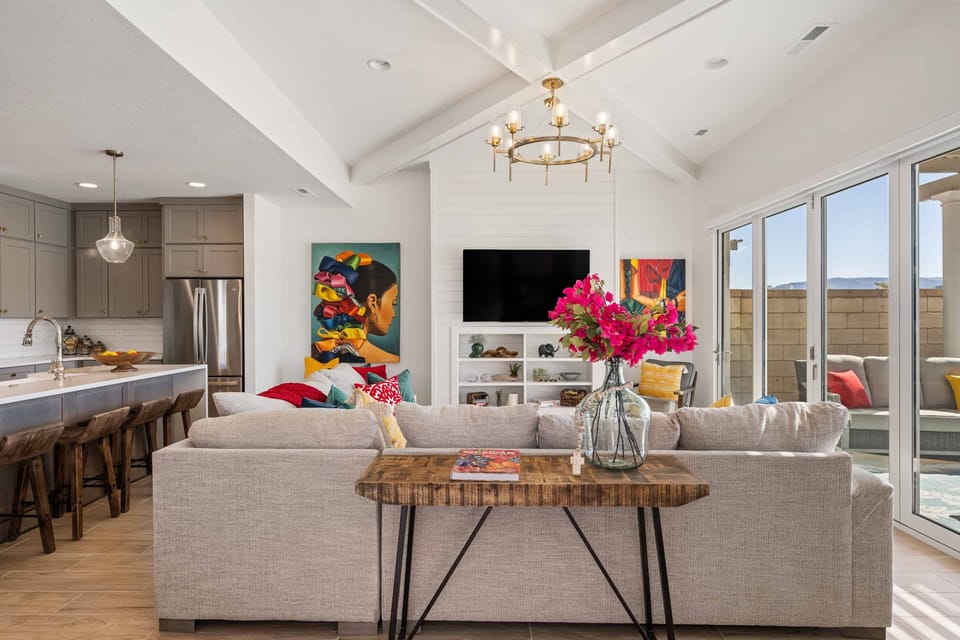Townhome, 5 Bedrooms | Living area | Smart TV