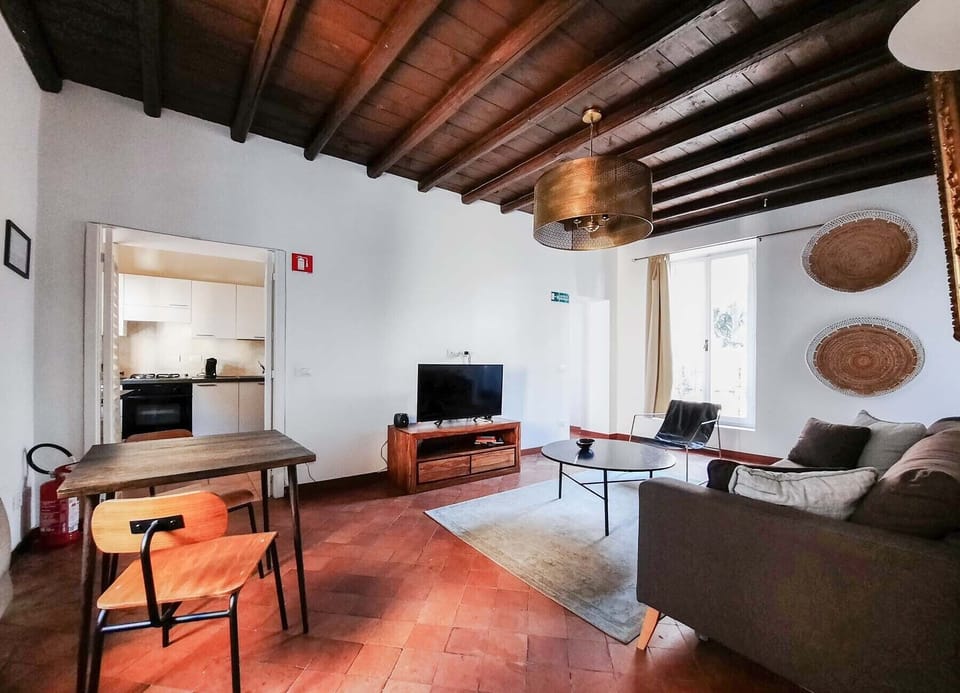Classic Apartment | Living area | Flat-screen TV