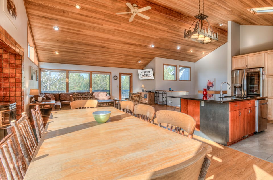 Another view: Upstairs dining room/Kitchen/Dining Area