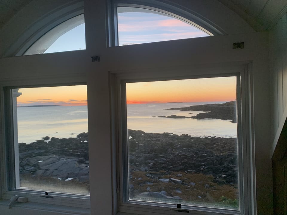 Bedroom 2 - sunrise over the ocean
