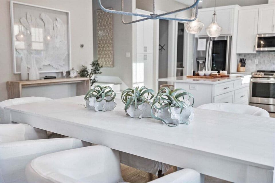 Relax in luxury—this dining room is made for making memories