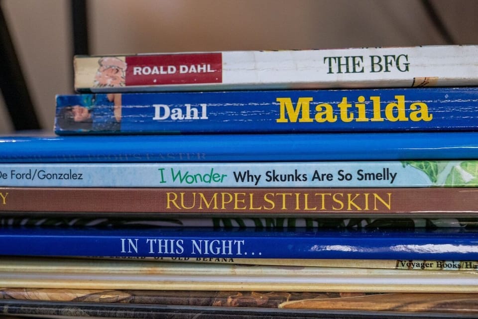 Childrens books to pass the time on those rainy days or when you just need to relax.