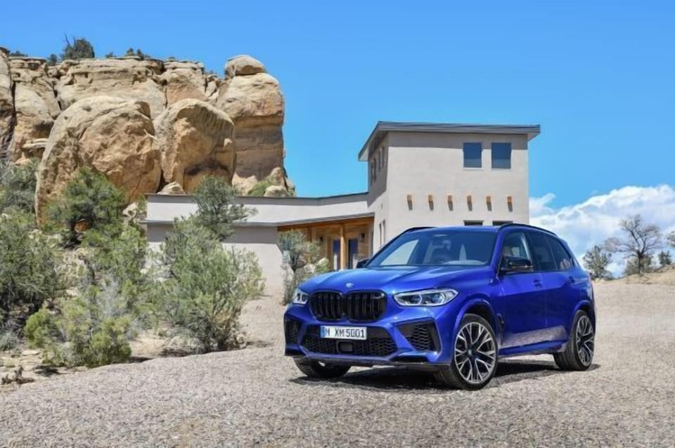 property was used as backdrop for BMW X5M add campaign