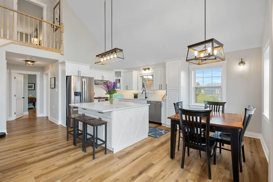 Kitchen and Dining Area