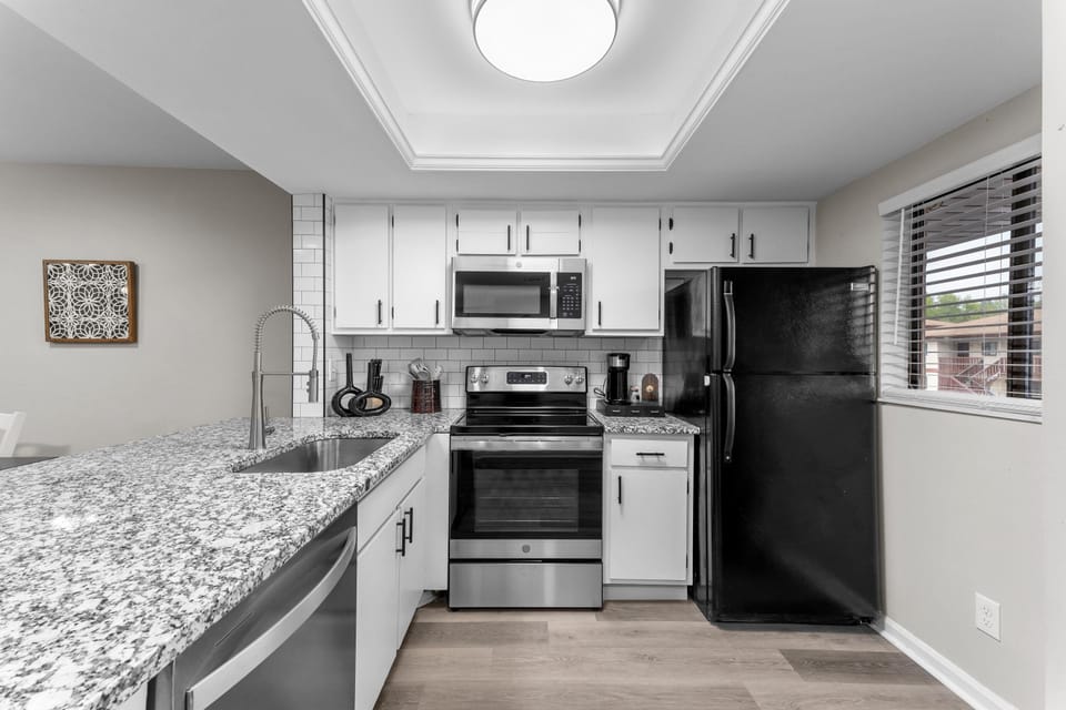stocked kitchen 