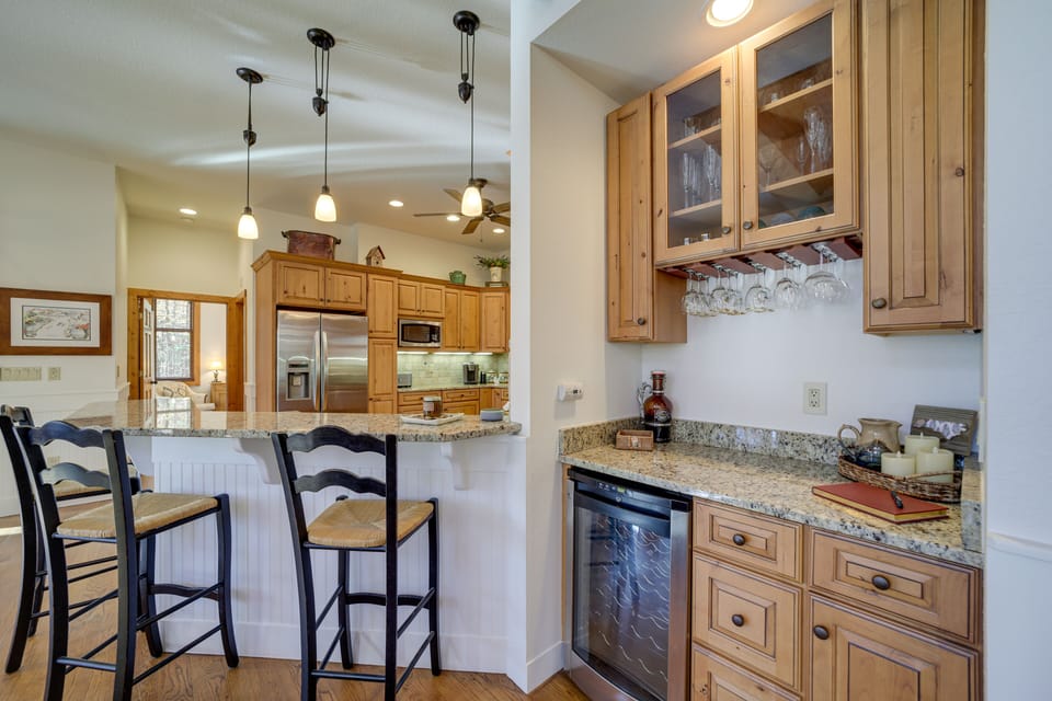 Bar Area | Wine Fridge
