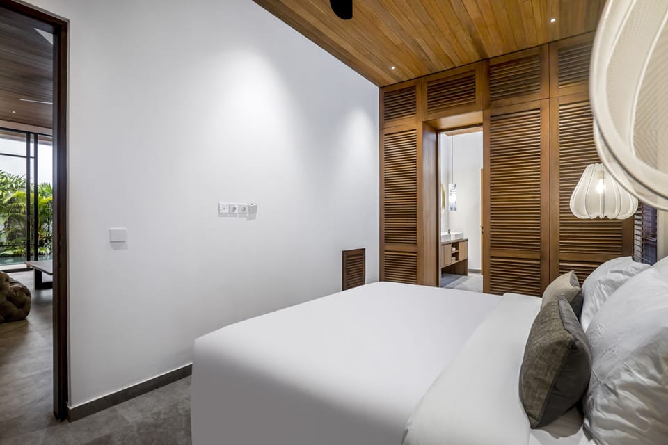 Deluxe Villa, 3 Bedrooms, Private Pool, Pool View | 3 bedrooms, premium bedding, in-room safe, desk