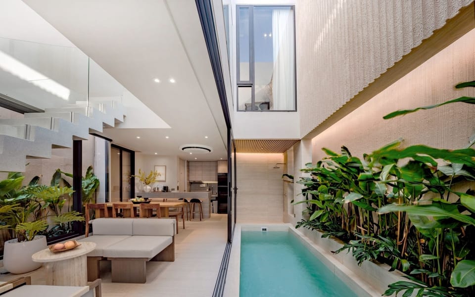 Basic Villa | Private kitchenette | Fridge, microwave, cookware/dishes/utensils, kitchen islands